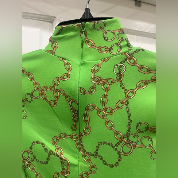 MANGO • Chain Print Dress - Picture 13 of 14